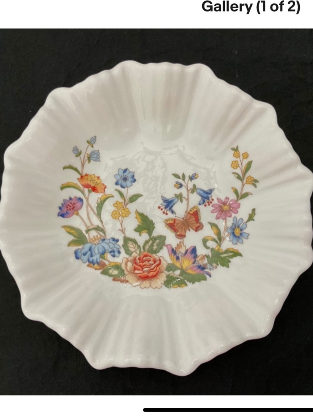 Aynsley "Cottage Garden" Sweet Meat/Small Candy Dish